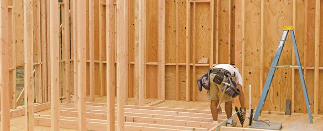 Build — framing on site